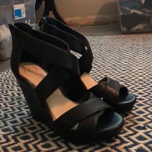 Jessica Simpson wedges